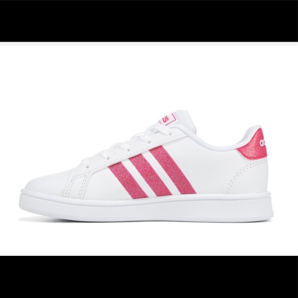 ADIDAS GRAND COURT BIG KIDS SHOES - Picture 5 of 6